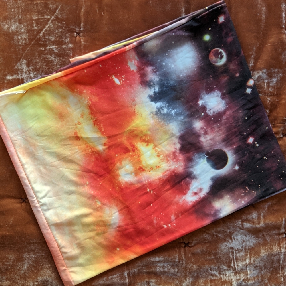 Cosmic sun & moon Infinity Scarf